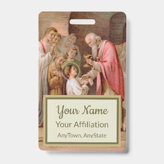 St. Tarcisius Erhalt der Eucharistie (BL 02) Ausweis (Vorderseite)