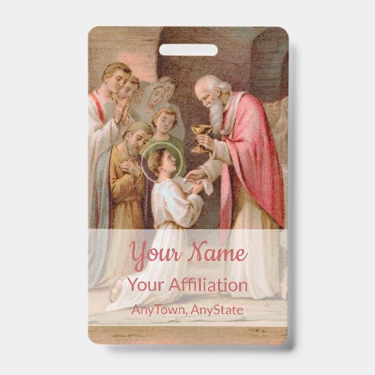 St. Tarcisius Erhalt der Eucharistie (BL 02) Ausweis (Vorderseite)