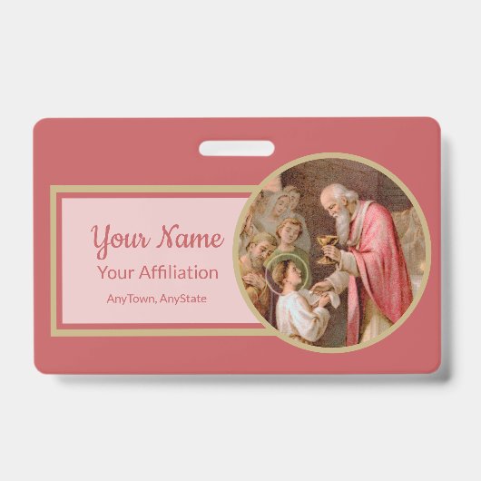 St. Tarcisius Erhalt der Eucharistie (BL 02) Ausweis (Vorderseite)