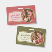 St. Tarcisius Erhalt der Eucharistie (BL 02) Ausweis (Vorder- & Rückseite)