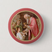 St. Tarcisius Erhalt der Eucharistie (BL 02) Button (Vorderseite)