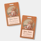 St. Tarcisius of Rome Roundel (BF 004) Ausweis (Vorder- & Rückseite)