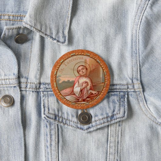 St. Tarcisius of Rome Roundel (BF 004) Button (Beispiel)