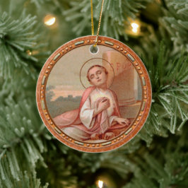 St. Tarcisius of Rome Roundel (BF 004) Keramik Ornament