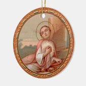 St. Tarcisius of Rome Roundel (BF 004) Keramik Ornament (Links)