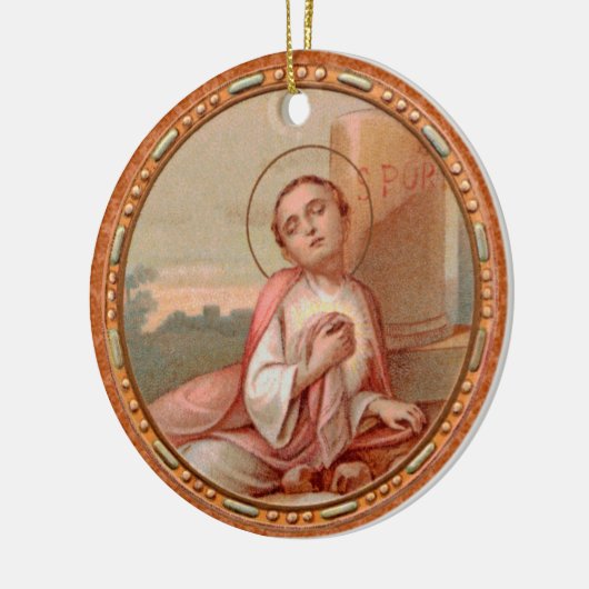St. Tarcisius of Rome Roundel (BF 004) Keramik Ornament (Links)