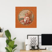 St. Tarcisius of Rome Roundel (BF 004) Poster (Heimbüro)