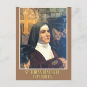 ST. TERESA BENEDICTA DES CROSS EDITH STEIN POSTKARTE (Vorderseite)