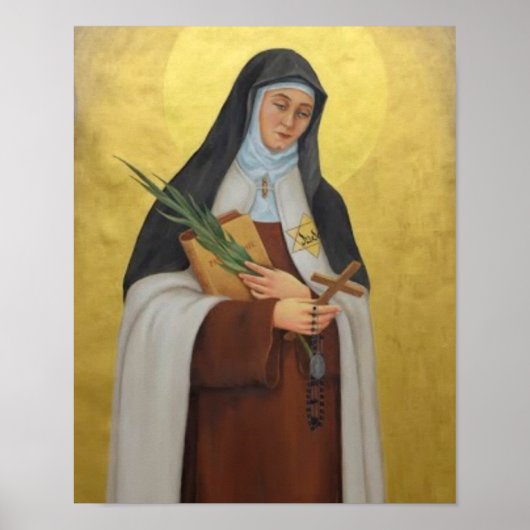 St. Teresa Benedicta of the Cross Carmelite Poster (Vorne)
