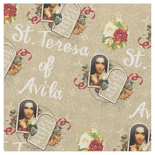 St Teresa de Avila Katholic Saint Therese - Gerard Stoff (Nahaufnahme)