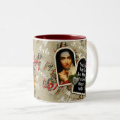 St Teresa de Avila Katholic Saint Therese Zweifarbige Tasse (VorderseiteRechts)