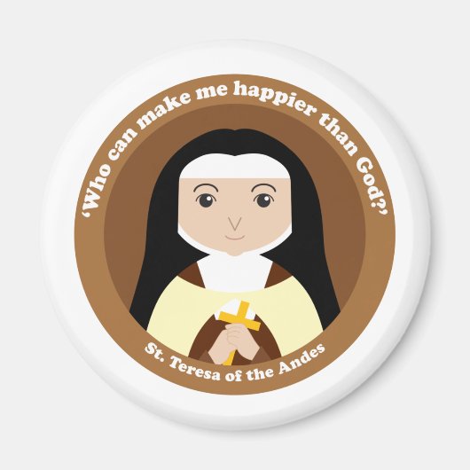 St. Teresa der Anden Magnet (Vorne)