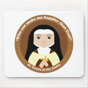 St. Teresa der Anden Mousepad