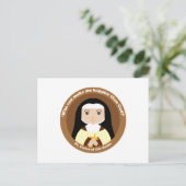 St. Teresa der Anden Postkarte (Stehend Vorderseite)