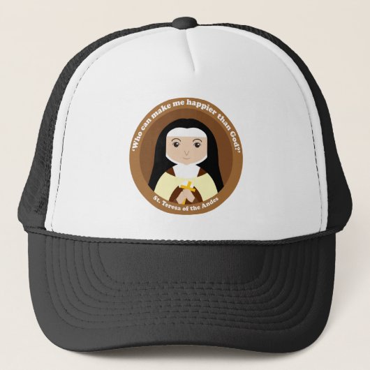 St. Teresa der Anden Truckerkappe (Vorderseite)