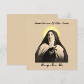 ST. TERESA DER ANDES EINLADUNG (Vorne/Hinten)