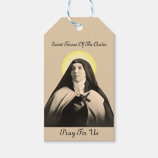 ST. TERESA DER ANDES GESCHENKANHÄNGER (Vorderseite)