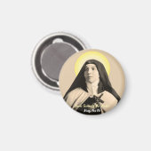 ST. TERESA DER ANDES MAGNET (Vorderseite/Rückseite)