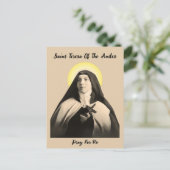 ST. TERESA DER ANDES POSTKARTE (Stehend Vorderseite)