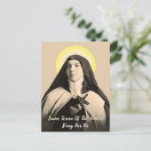ST. TERESA DER ANDES POSTKARTE (Stehend Vorderseite)