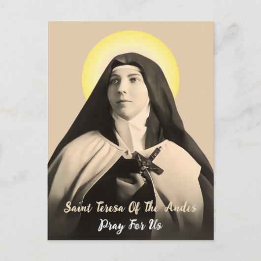 ST. TERESA DER ANDES POSTKARTE (Vorderseite)