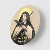 ST. TERESA DER ANDES RUNDE WANDUHR (Winkel)