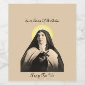 ST. TERESA DER ANDES WEINETIKETT (Einzelnes Label)