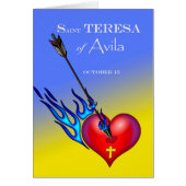 St. Teresa of Avila Fest Day, Herz und Pfeil (Vorne)