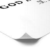 St. Teresa of Avila Quote Art Poster Print (Ecke)