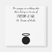 St. Teresa of Avila Quote Magnet (Vorne)