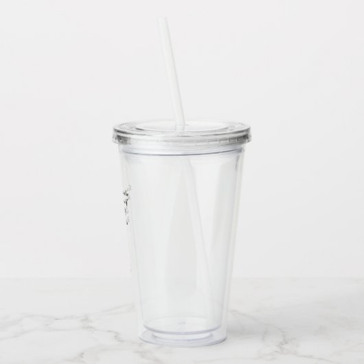 St. Teresa of Avila Quote Tumbler Acryltrinkbecher (Links)