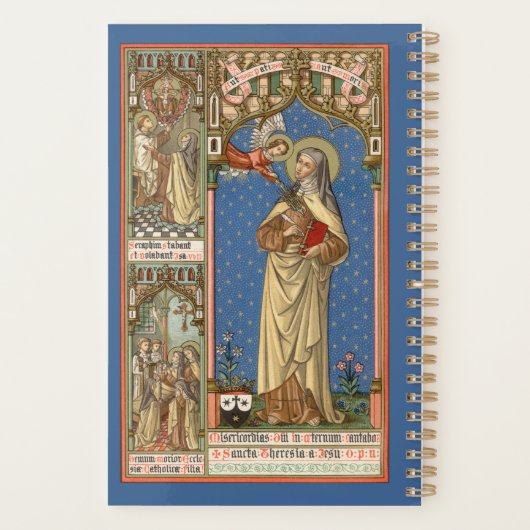 St. Teresa of Avila (SAU 28) 5,5"x8,5" Planer (Rückseite)