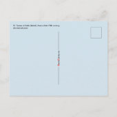 St. Teresa of Avila (SAU 28) Postkarte (Rückseite)