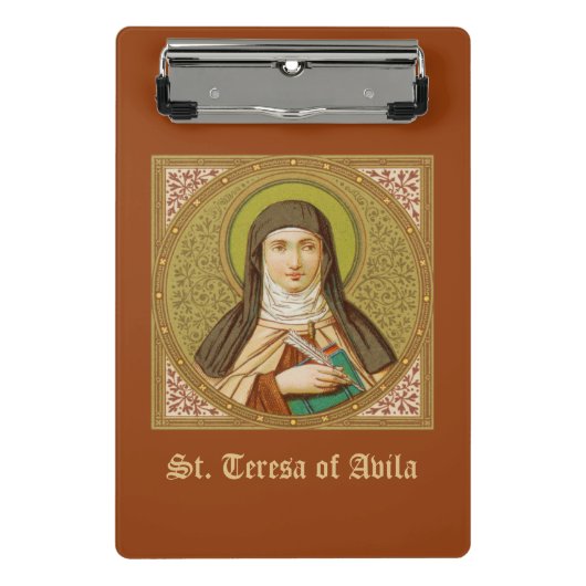 St. Teresa of Avila (SNV 27) Mini Clipboard #2a Klemmbrett (Vorderseite)
