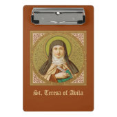 St. Teresa of Avila (SNV 27) Mini Clipboard #2a Mini Klemmbrett (Vorderseite)