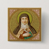 St. Teresa of Avila (SNV 27) Platz Button (Vorderseite)