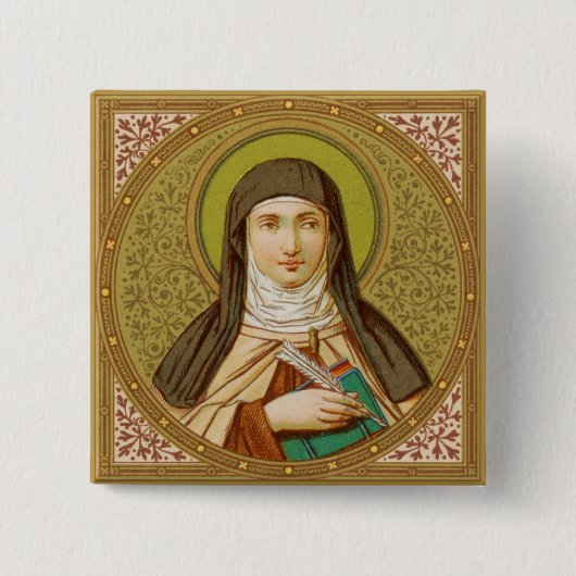 St. Teresa of Avila (SNV 27) Platz Button (Vorderseite)