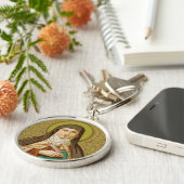 St. Teresa of Avila (SNV 27) Premium Round Schlüsselanhänger (Seite)