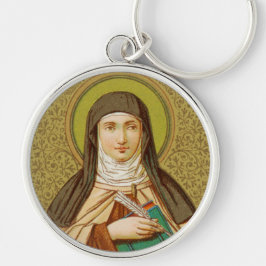 St. Teresa of Avila (SNV 27) Premium Round Schlüsselanhänger
