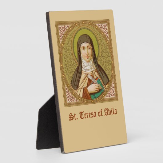 St. Teresa of Avila (SNV 27) (Square Image) 5"x7" Fotoplatte (Seite)