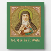 St. Teresa of Avila (SNV 27) (Square Image) 8"x10" Fotoplatte (Vorderseite)