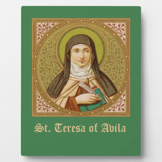 St. Teresa of Avila (SNV 27) (Square Image) 8"x10" Fotoplatte (Vorderseite)