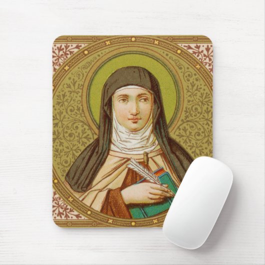 St. Teresa of Avila (SNV 27) (SquareImage) Vert Mousepad (Mit Mouse)