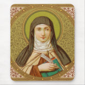 St. Teresa of Avila (SNV 27) (SquareImage) Vert Mousepad (Vorne)