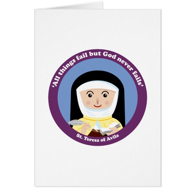 St Teresa von Avila (Vorne)