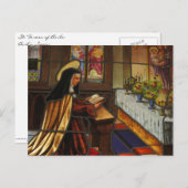 St. Teresa von Avila (2) Postkarte (Vorne/Hinten)