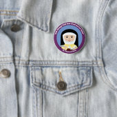 St Teresa von Avila Button (Beispiel)