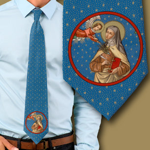St. Teresa von Avila (Detail Roundel; SAU 28) Krawatte