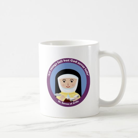 St Teresa von Avila Kaffeetasse (Rechts)