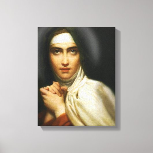 ST TERESA VON AVILA LEINWANDDRUCK (Vorderseite)
